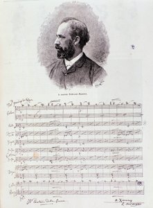 Retrato de Romualdo Marenco (grabado)