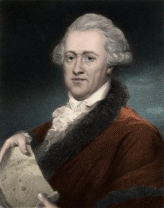 Retrato de Sir Friedrich Wilhelm Herschel (1738-1822), astrónomo y físico británico-alemán