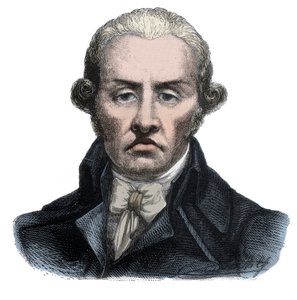 Retrato de Stanislas Marie Maillard (1763-1794), alguacil y personaje emblemático de la Revolución Francesa de Anonymous Anonymous