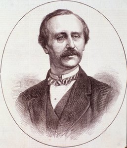 Retrato del violinista inglés Henry Gamble Blagrove de Anonymous Anonymous