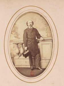 Retrato del compositor Luigi Arditi (1822-1903), Anónimo. Foto de Albúmina. Colección Privada de Anonymous Anonymous