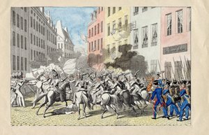 Revolución de julio de 1830 en París de Anonymous Anonymous