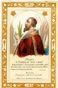 San Estanislao el Mártir (grabado)