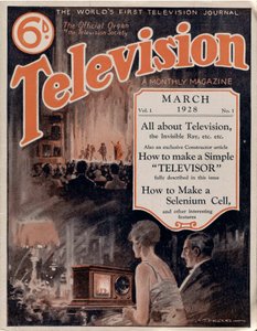 Televisión: Una revista mensual. Volumen 1. El primer diario de televisión del mundo de Anonymous Anonymous
