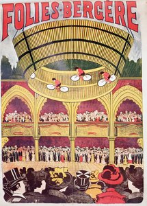 Las Folies-Bergère, cabaret music-hall de Anonymous Anonymous