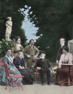El compositor italiano Giuseppe Verdi (1813-1901) en Sant