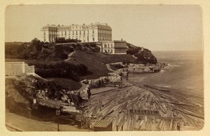 La ciudad de Marsella y sus alrededores alrededor de 1885-1890: El castillo del Pharo de Anonymous Anonymous