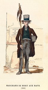 Un vendedor de veneno para ratas en París en 1845 de Anonymous Anonymous