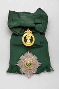 Reino Unido - Orden del Cardo - Parte superior: Insignia, modelo de prescripción, hecha por John James Eddington (Londres) de Anonymous Anonymous