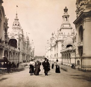 Exposición Universal de 1900 en París: Esplanada de los Inválidos - colección privada
