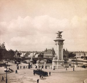 Exposición Universal de 1900 en París: Pilón del puente Alejandro III de Anonymous Anonymous