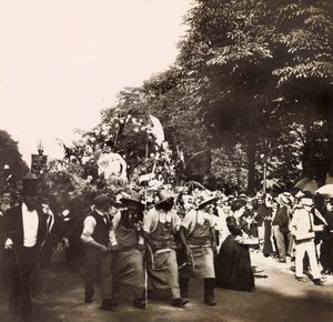 Exposición Universal de 1900 en París: La fiesta de la horticultura - Colección privada de Anonymous Anonymous