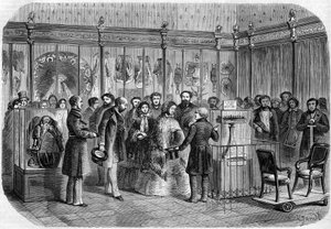 Visita de Sophie de Württemberg (1818-1879), Reina de Holanda, a París. de Anonymous Anonymous
