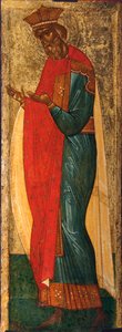 San Vladimiro de Kiev, principios del siglo XV de Anonymous Russian icon painter