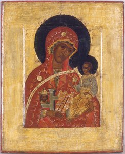 La Virgen La Montaña arrancada no por Manos de Anonymous Russian icon painter