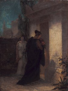 Mujer en luto (Antígona) de Anselm Feuerbach