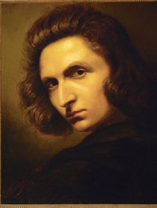 Autorretrato (óleo sobre lienzo) de Anselm Feuerbach