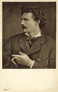 Autorretrato de Anselm Feuerbach, artista alemán de Anselm Feuerbach