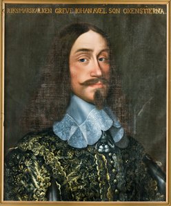 Retrato del Conde Johan Axelsson Oxenstierna 1611-1657 de Anselm van Hulle