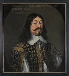 Jean VIII conde de Sayn Wittgenstein Hohenstein (detalle) de Anselmus van (after) Hulle