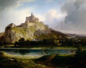 Castillo de Trencsen de Antal Ligeti