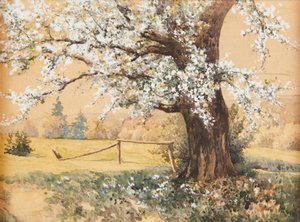 Antal Neogrády Árbol en flor