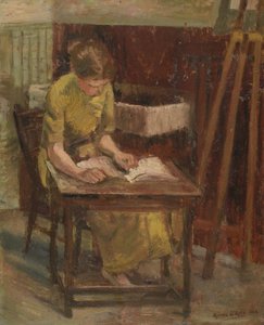 Chica leyendo (I) de Anthea Durose