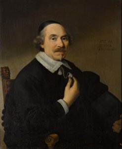 Retrato de hombre, probablemente Pieter Anthonisz van Bronckhorst (1588-1661) de Anthonie Palamedesz