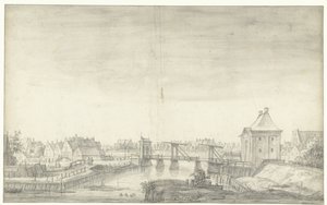 Tercer Heiligewegspoort en Ámsterdam de Anthonie Waterloo