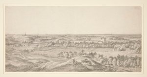 Paisaje: Las Dunas cerca de Harlem de Anthonie Waterloo