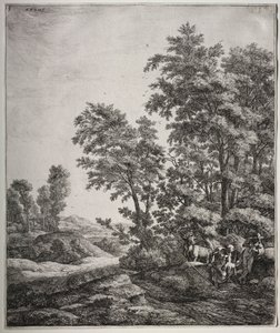 Mercurio y Argos de Anthonie Waterloo