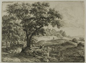 La linde del bosque de Anthonie Waterloo