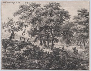 Los cuatro árboles, siglo XVII