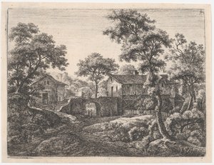 La Puerta, siglo XVII de Anthonie Waterloo