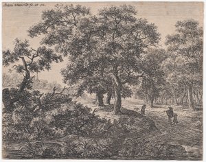 Los tres árboles, siglo XVII
