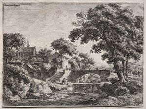 Doce Paisajes: Los Dos Puentes de Anthonie Waterloo