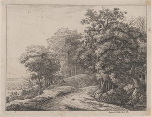 Dos hombres en un hueco, siglo XVII