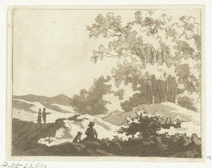 Paisaje de dunas de Anthonie van den Bos