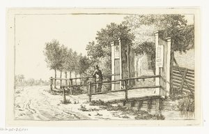 Valla de la posada Het Molentje en el Amstel de Anthonie van den Bos