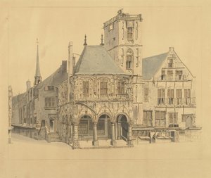 El antiguo ayuntamiento de Ámsterdam, 1641