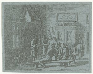 Interior de una posada