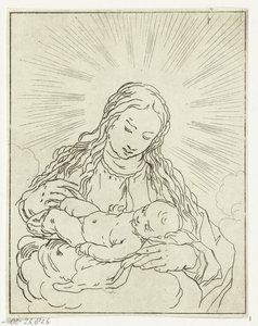 María con niño de Anthonie van den Bos