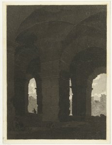 Bajo los arcos del Coliseo de Anthonie van den Bos