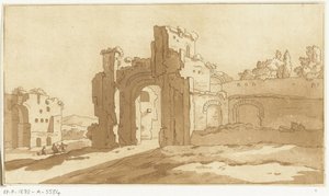 Ruinas del Gran Salón de las Termas de Caracalla, Roma