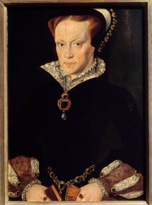 Retrato de María Tudor, Reina de Inglaterra de after Anthonis Mor van Dashorst