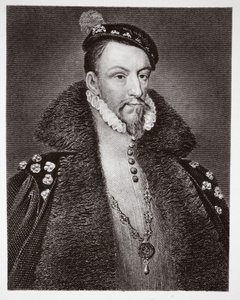Thomas Radclyffe, Conde de Sussex, grabado por H. Robinson