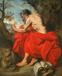 San Jerónimo. Alrededor de 1615/16 de Anthony van Dyck