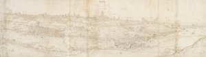Vista Panorámica de Segovia desde el Este, c1560-1570