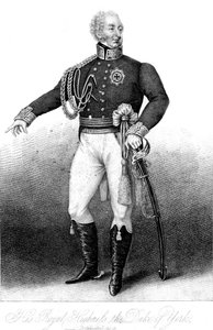 Su Alteza Real el Duque de York, siglo XIX de Anthony Cardon