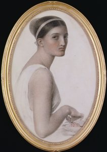 Una cabeza ideal de Anthony Frederick Augustus Sandys